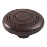 Wooden Engraved Knob 420WE